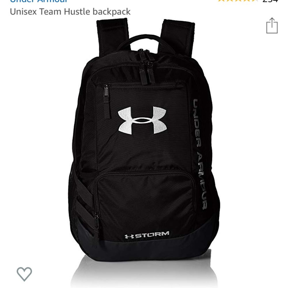 Midnight navy backpack